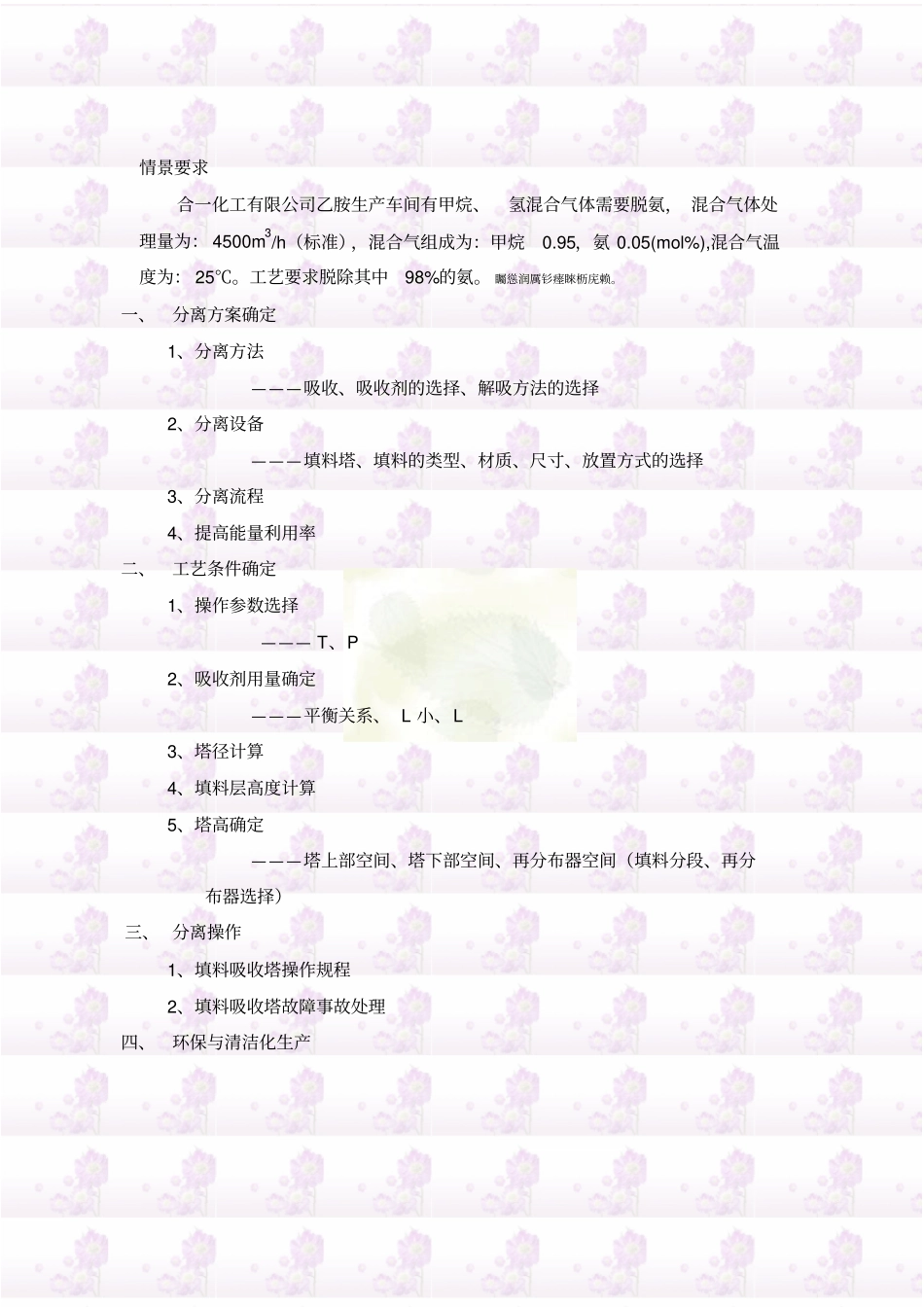 精细化工产品分离精制与控制吸收项目任务_第2页