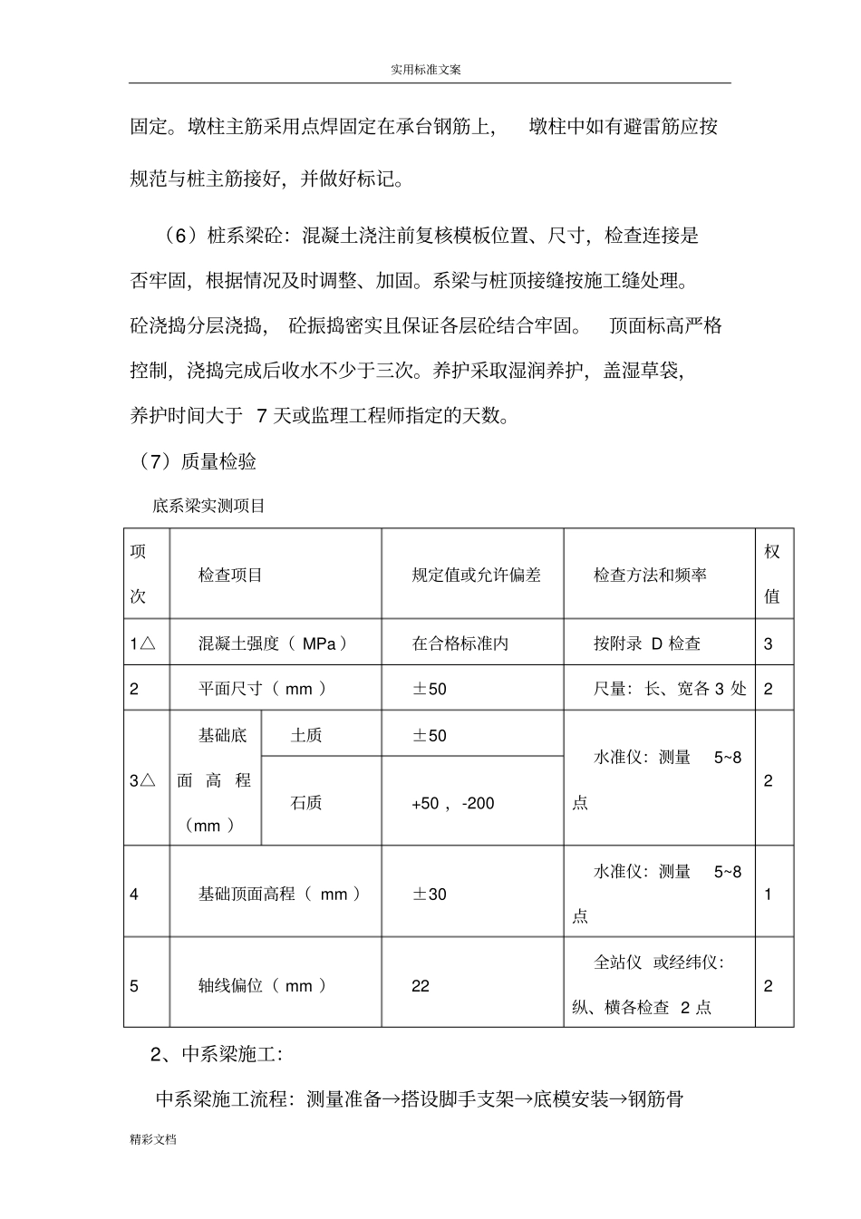 系梁、立柱、盖梁施工方案设计_第2页