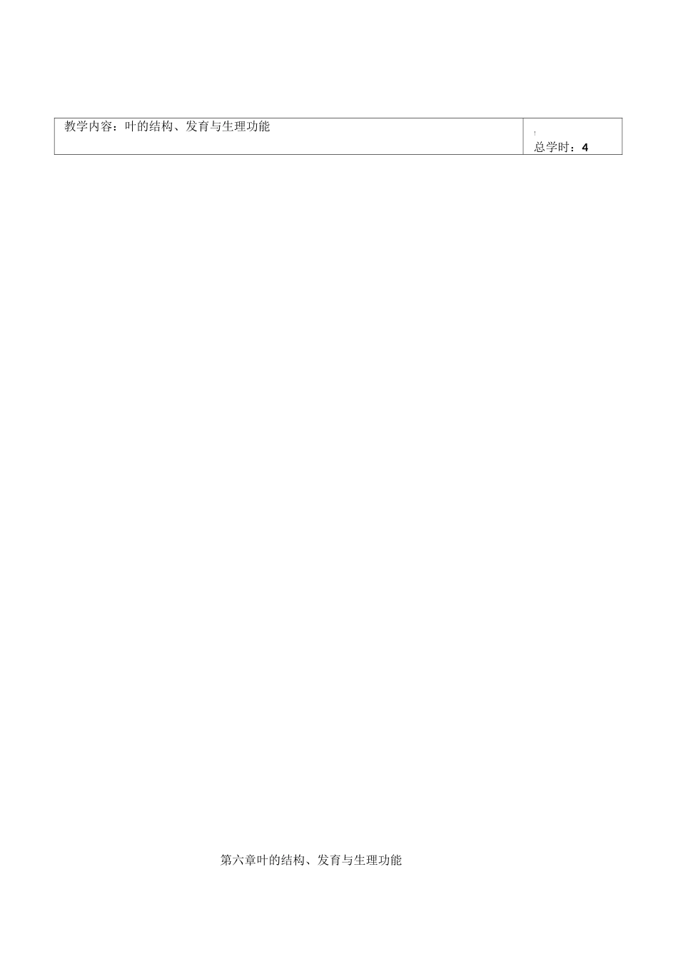 植物生物学第六章-叶的结构发育与生理功能_第2页