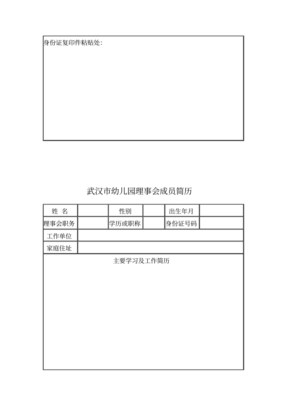 红旗幼儿园幼儿园理事会成员一览表实用文档_第3页