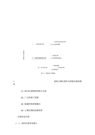 红酒网络营销策划方案