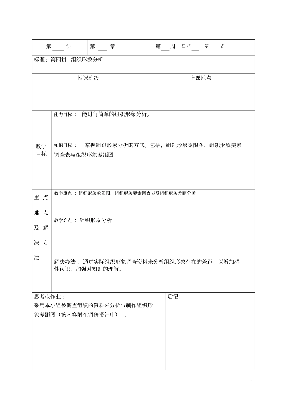 组织形象分析_第1页