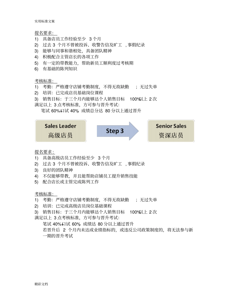 终端导购晋升规章制度_第2页
