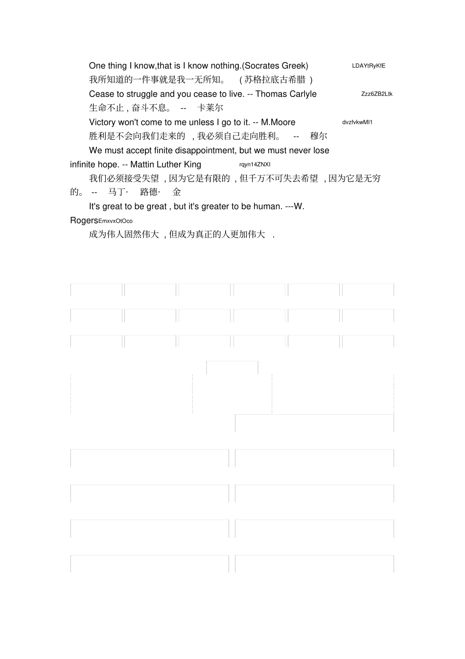 经典励志英文短句_第2页