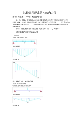 结构力学大作业