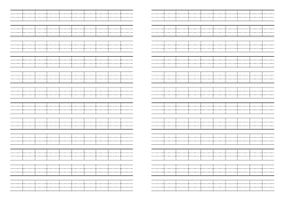 给孩子练习写拼音用的四线三格版
