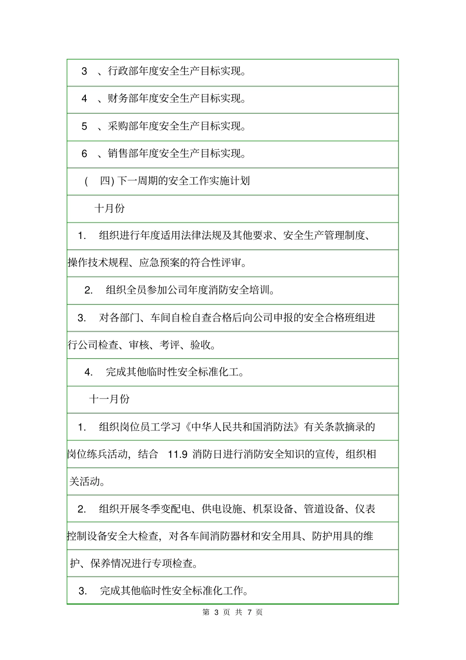 绩效考核会议纪要会议纪要_第3页