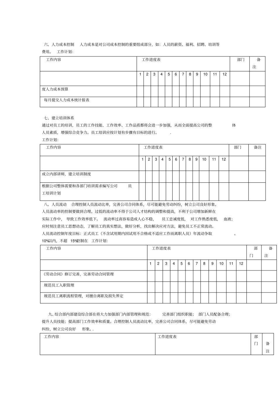 综合部工作计划_第3页