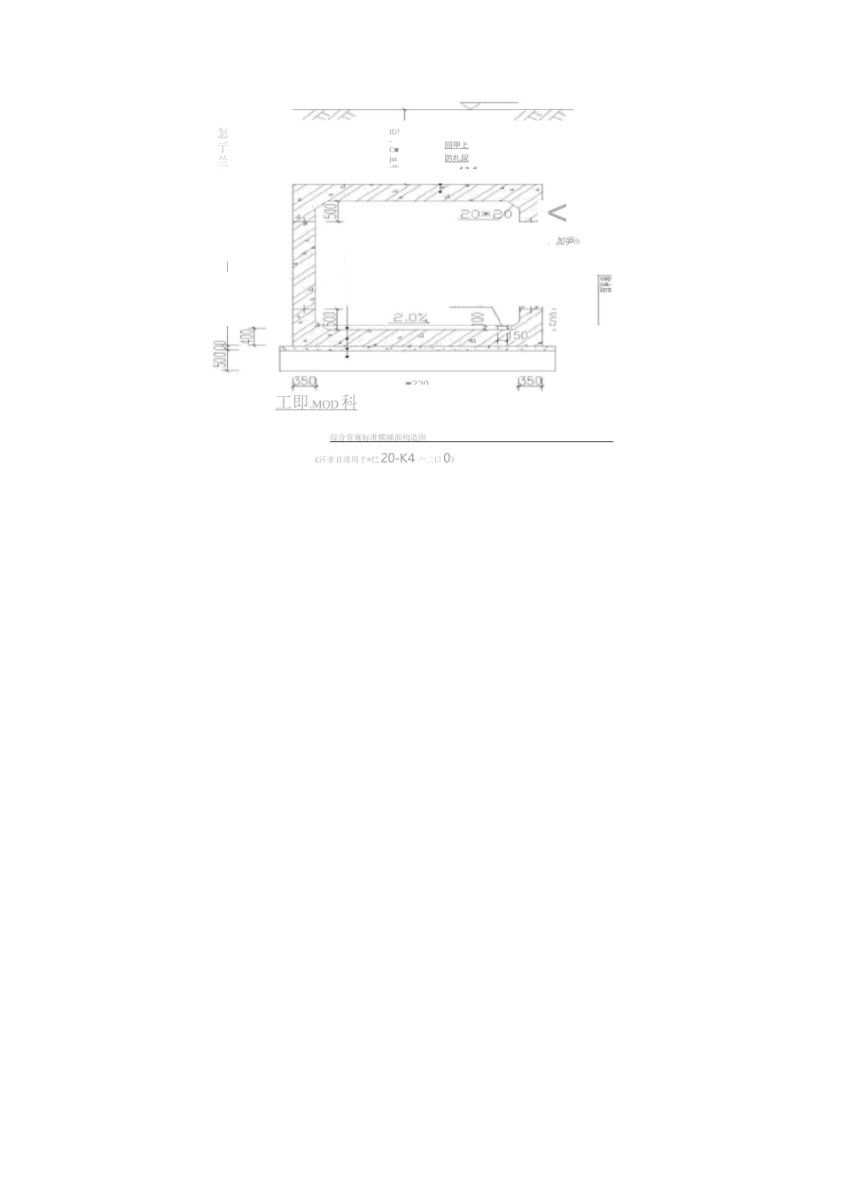 管廊模板技术交底_第2页