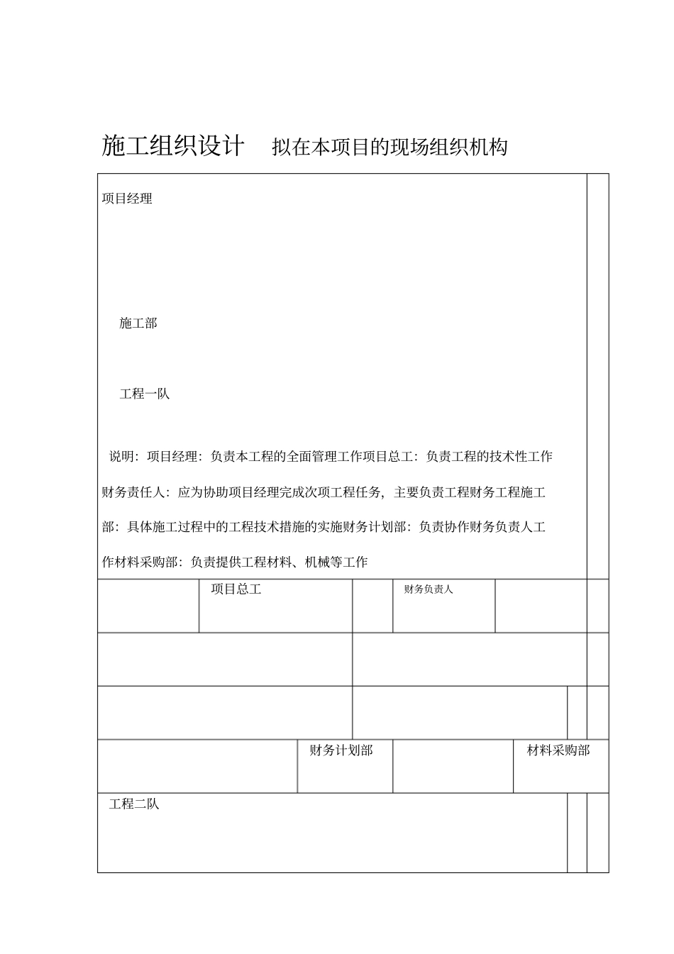 绿化施工组织方案_第1页