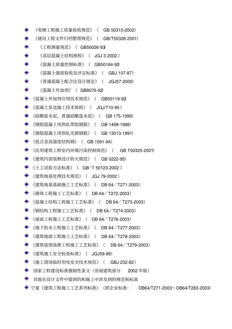 编制依据及执行标准_第2页