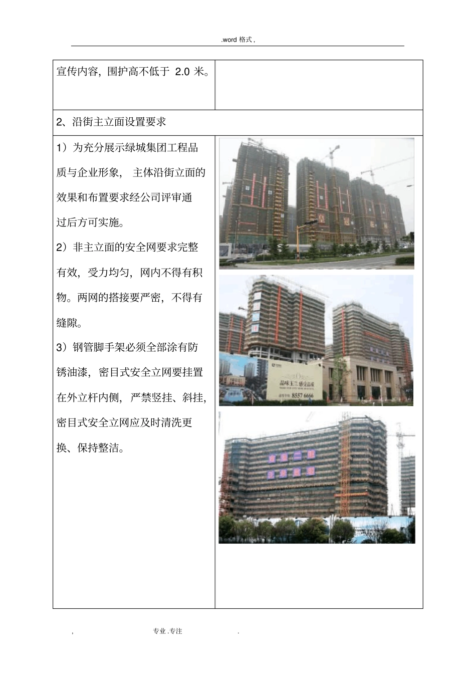 绿城集团安全文明施工具体要求内容_第2页