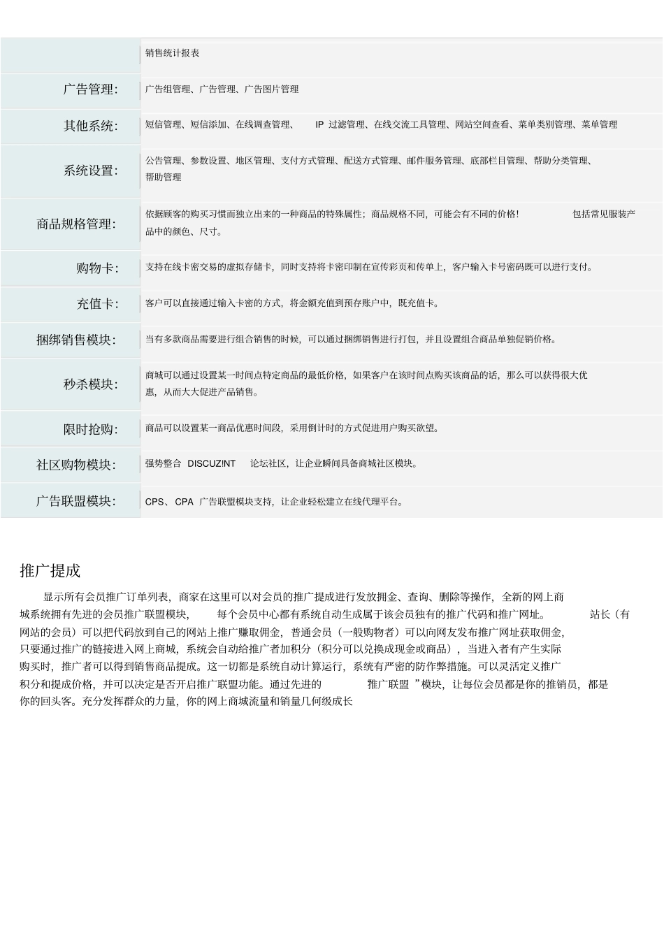 网上商城功能方案_第2页