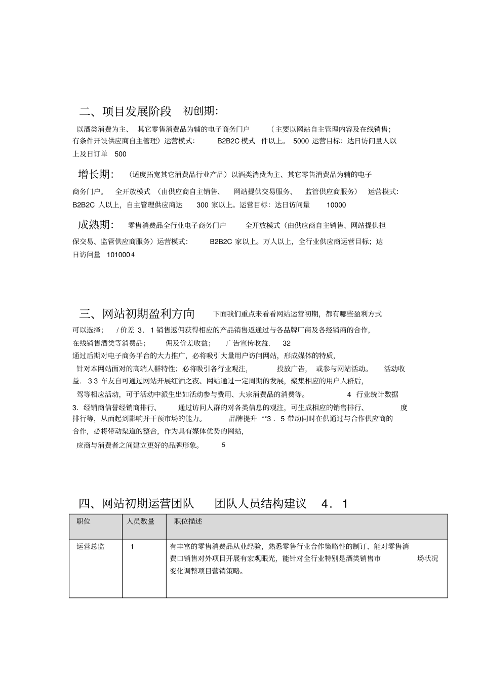 网上商城网站建设方案_第3页
