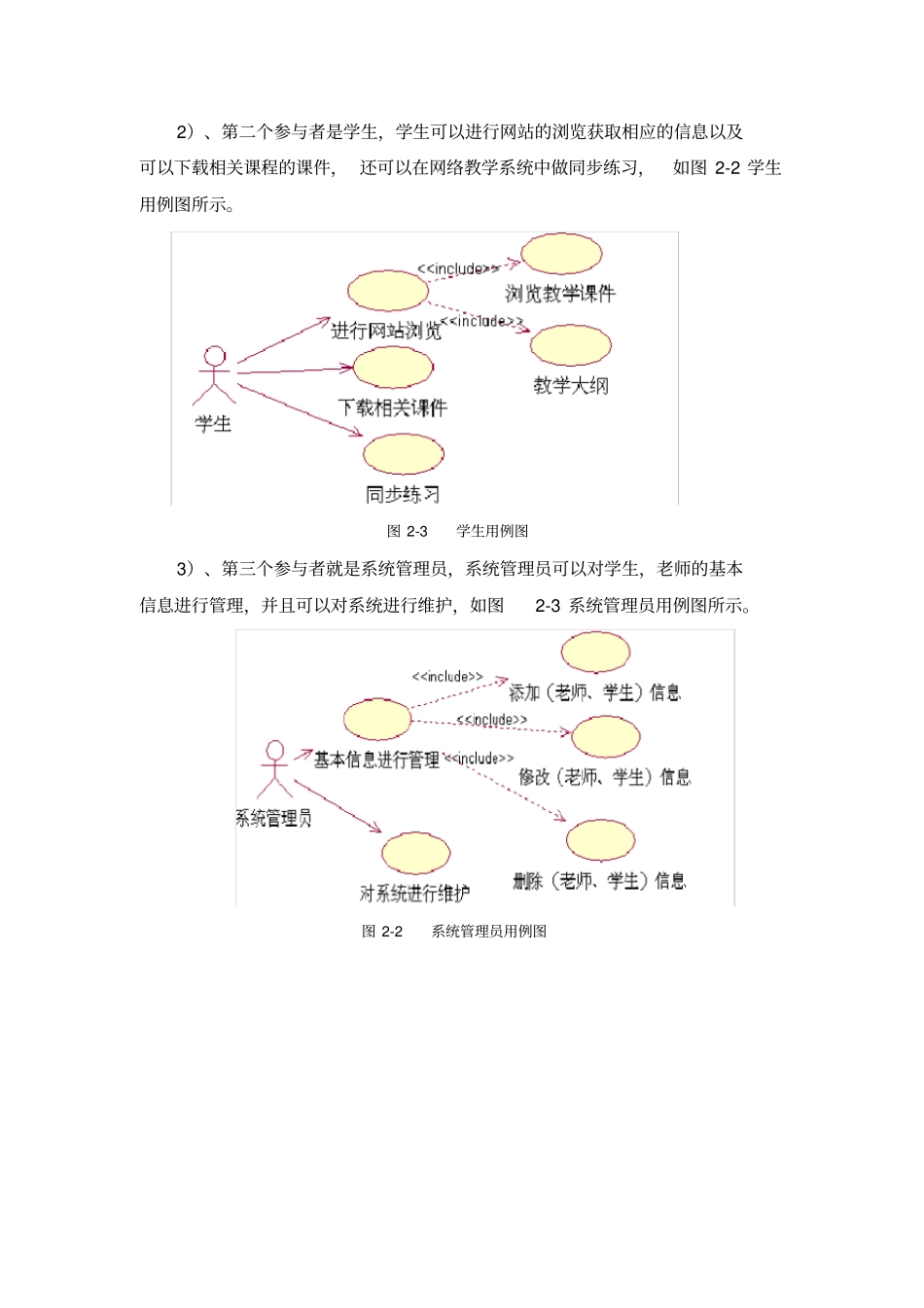 网上教学系统UML_第2页