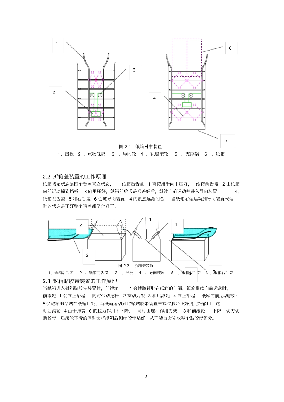 网店封箱机设计说明书解析_第3页