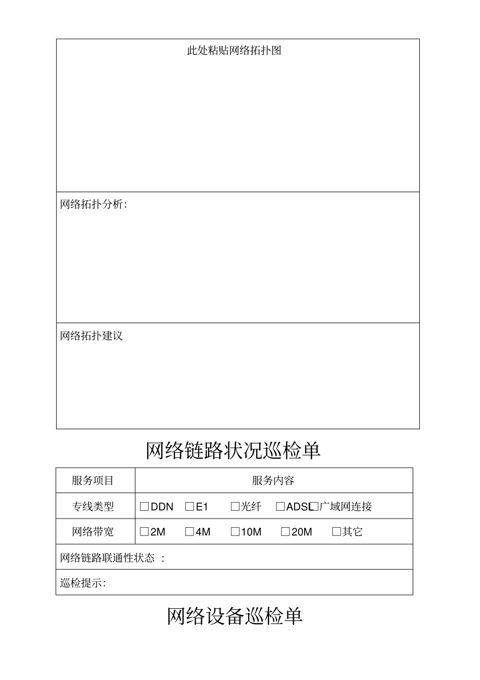 网络设备巡检报告_第2页