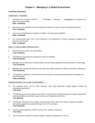 罗宾斯管理学练习题