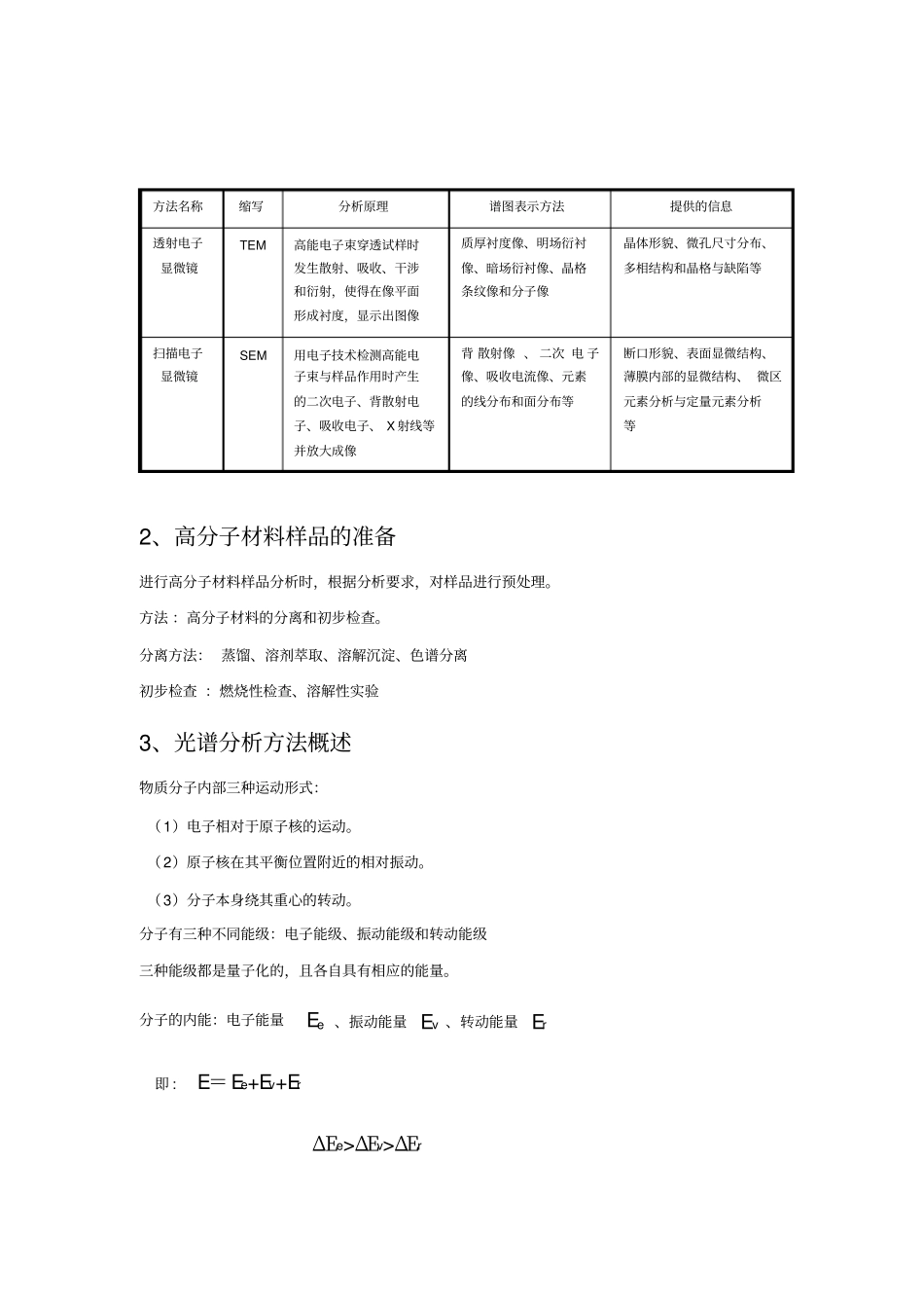 聚合物近代仪器测试---复习_第2页