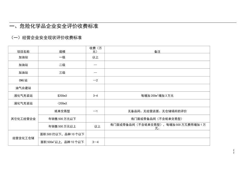 安全预评价收费标准_第2页