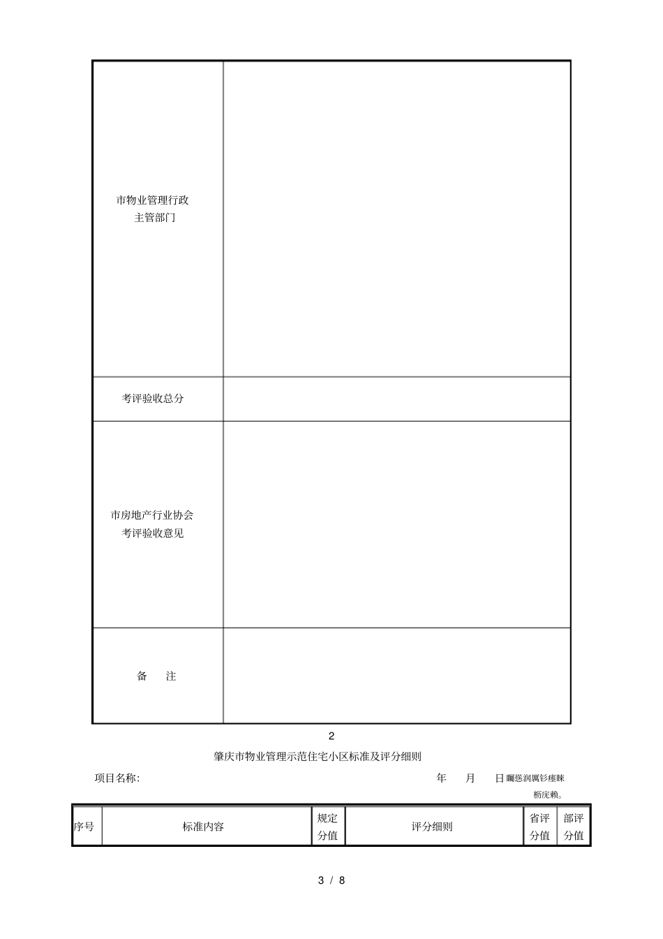 肇庆物业管理示范住宅小区_第3页