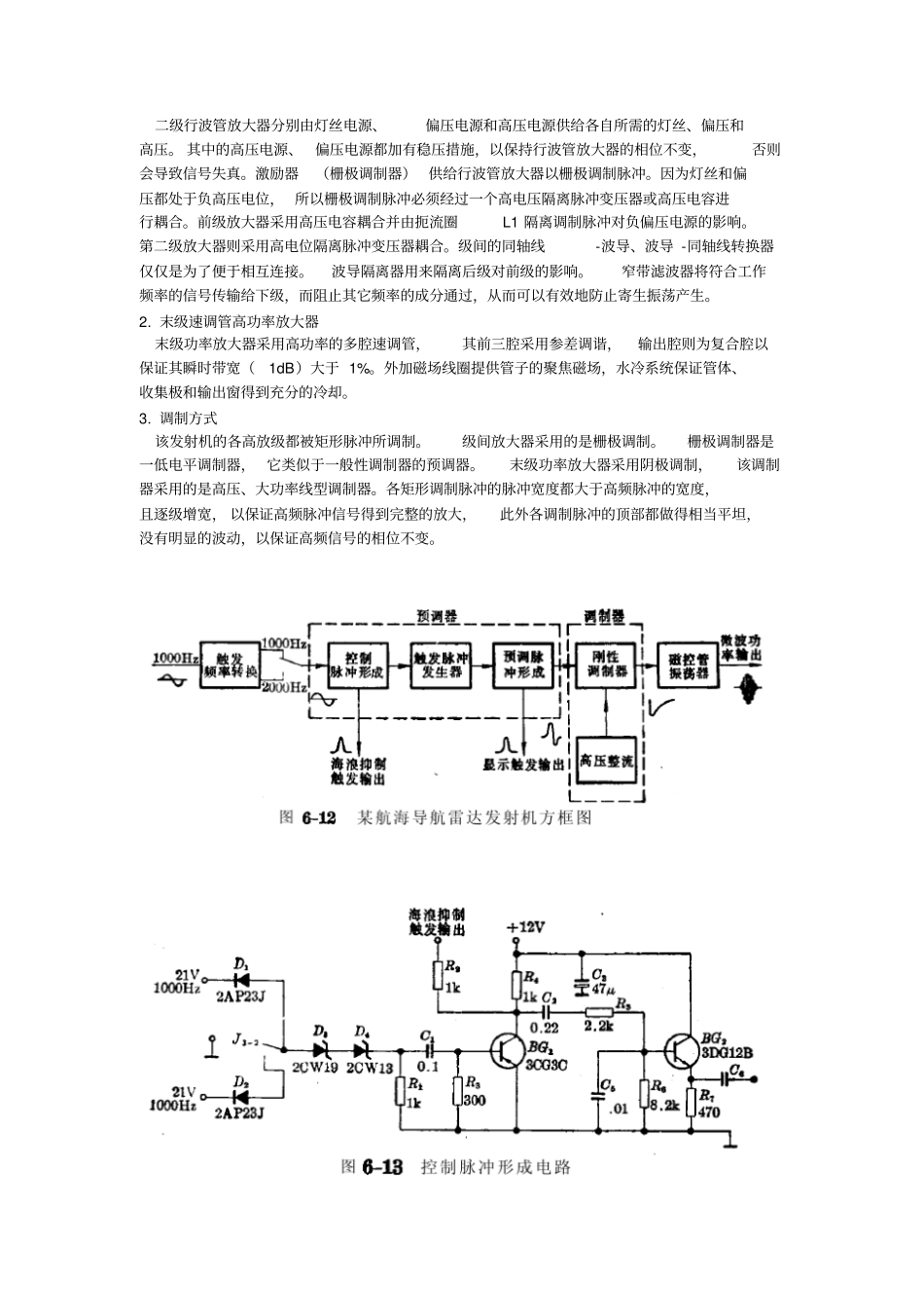 脉冲雷达发射机举例概览_第3页