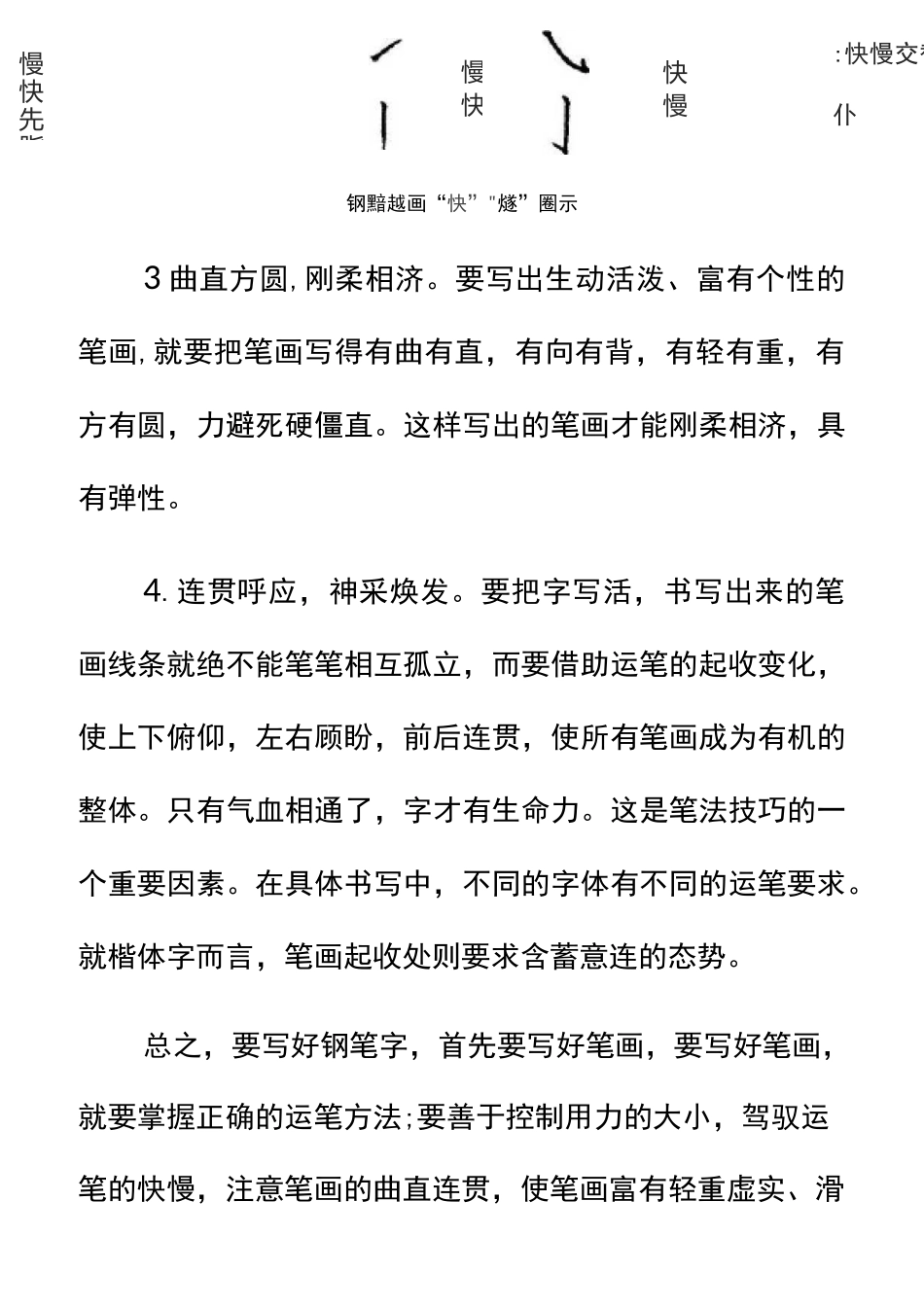 钢笔的运笔方法_第3页