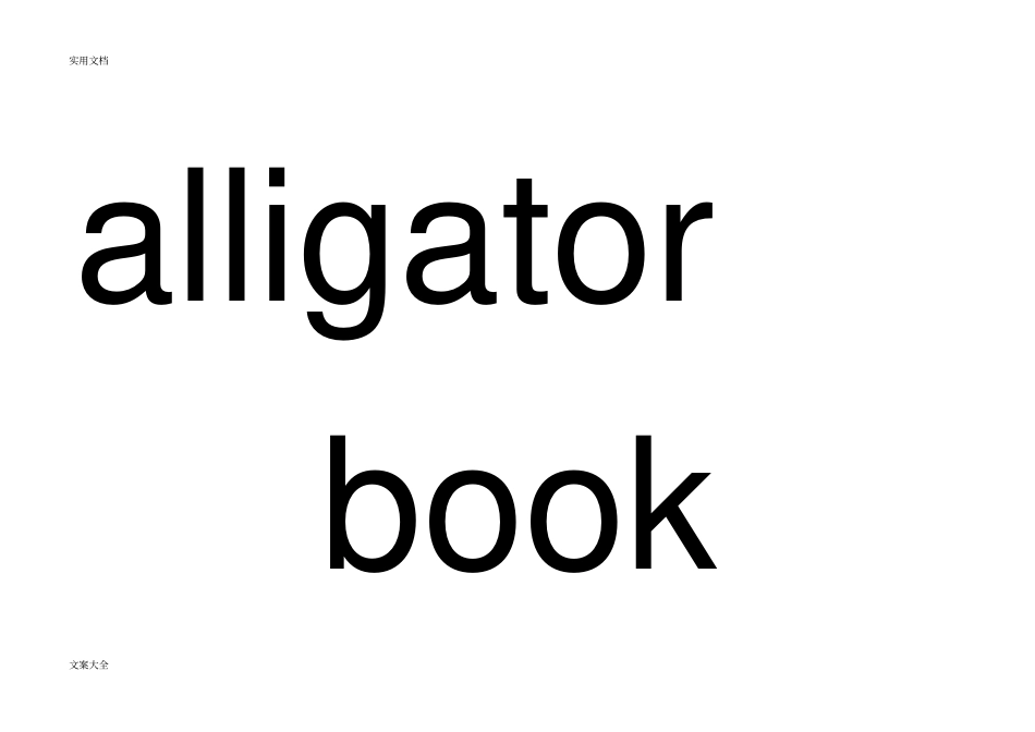 自然拼读卡A4打印_第2页