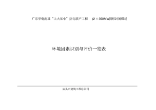 节能_环境因素评价表38