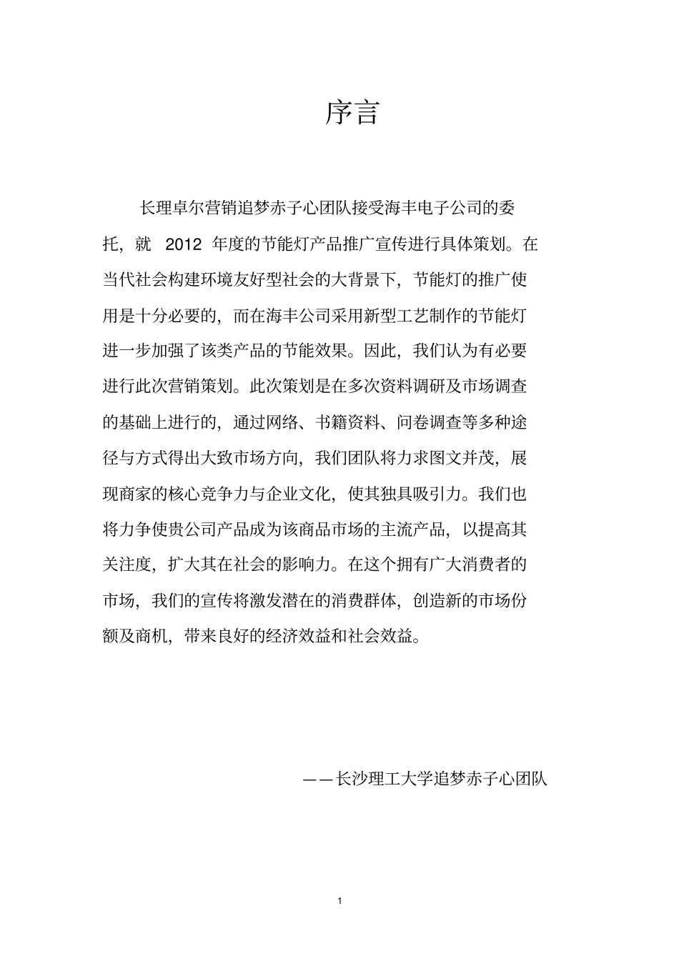 节能灯营销方案策划书_第2页