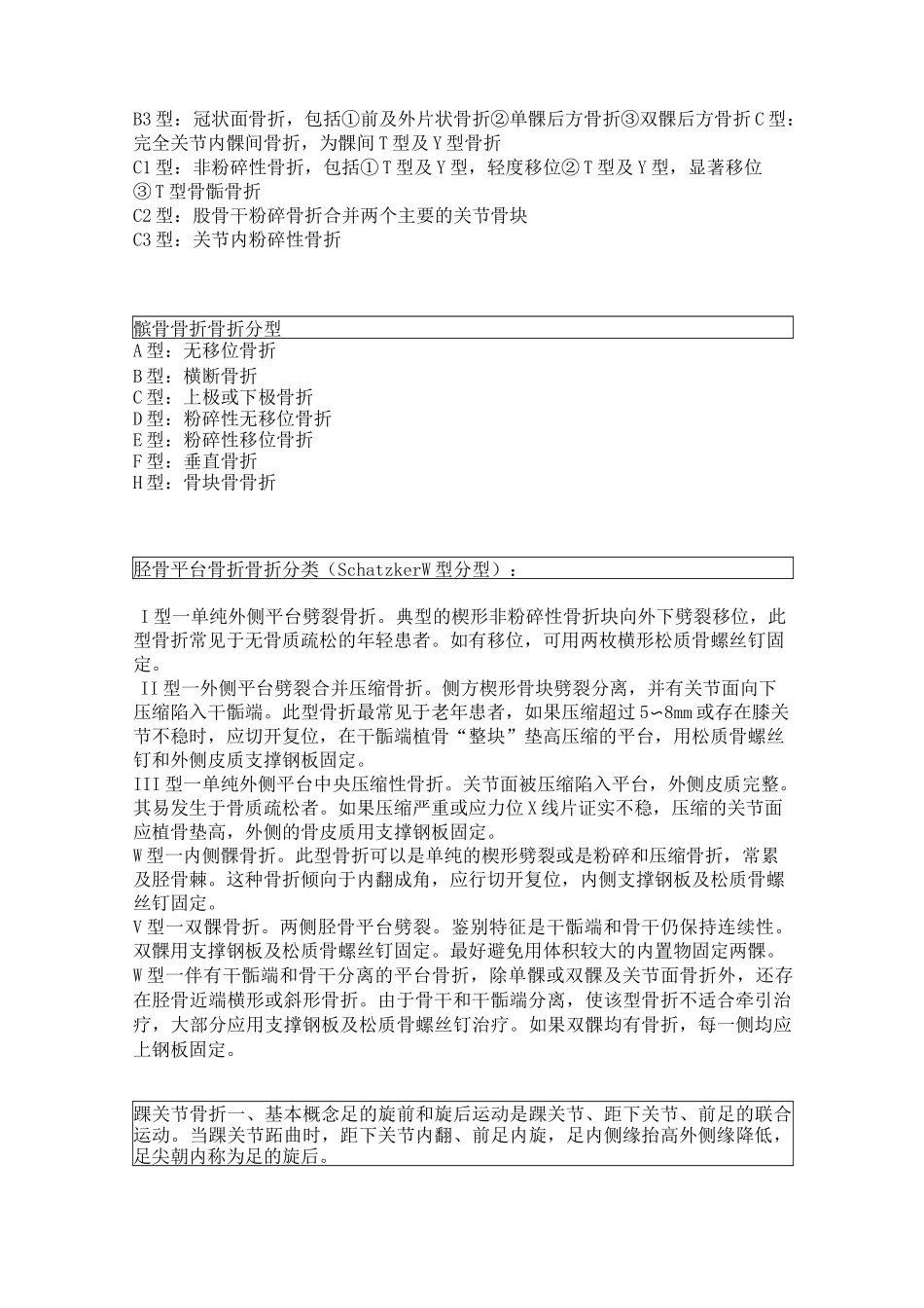 各部位骨折分型_第3页