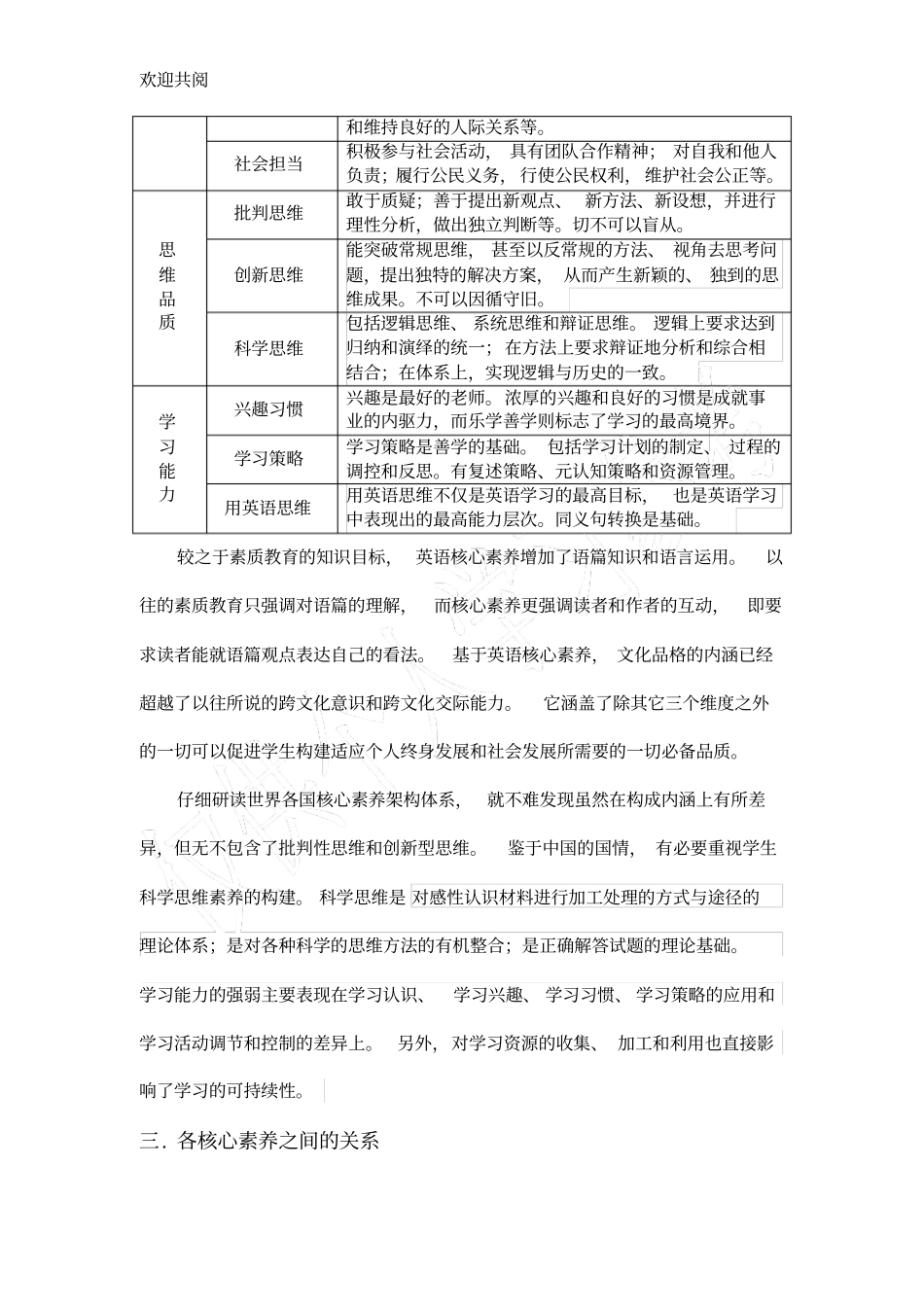 英语核心素养解读_第3页
