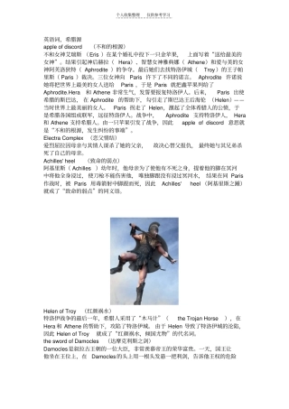 英语词希腊源