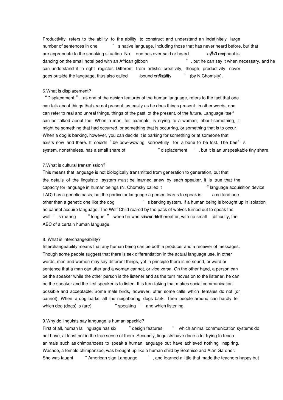 英语语言学常见名词解释_第2页