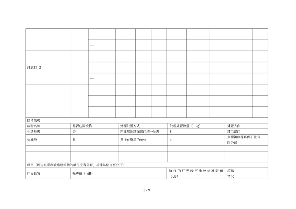 萍乡雄仁油料陶瓷化工有限公司环境信息公开表001_第3页