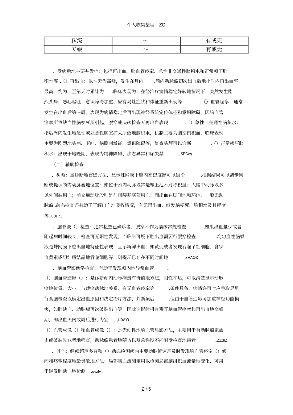 蛛网膜下腔出血治疗指引46060_第2页