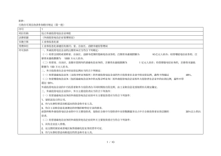 行政许可项目的条件和程序规定第一批001