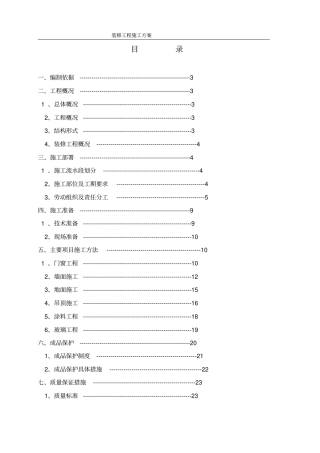 装修方案设计设计实用模板