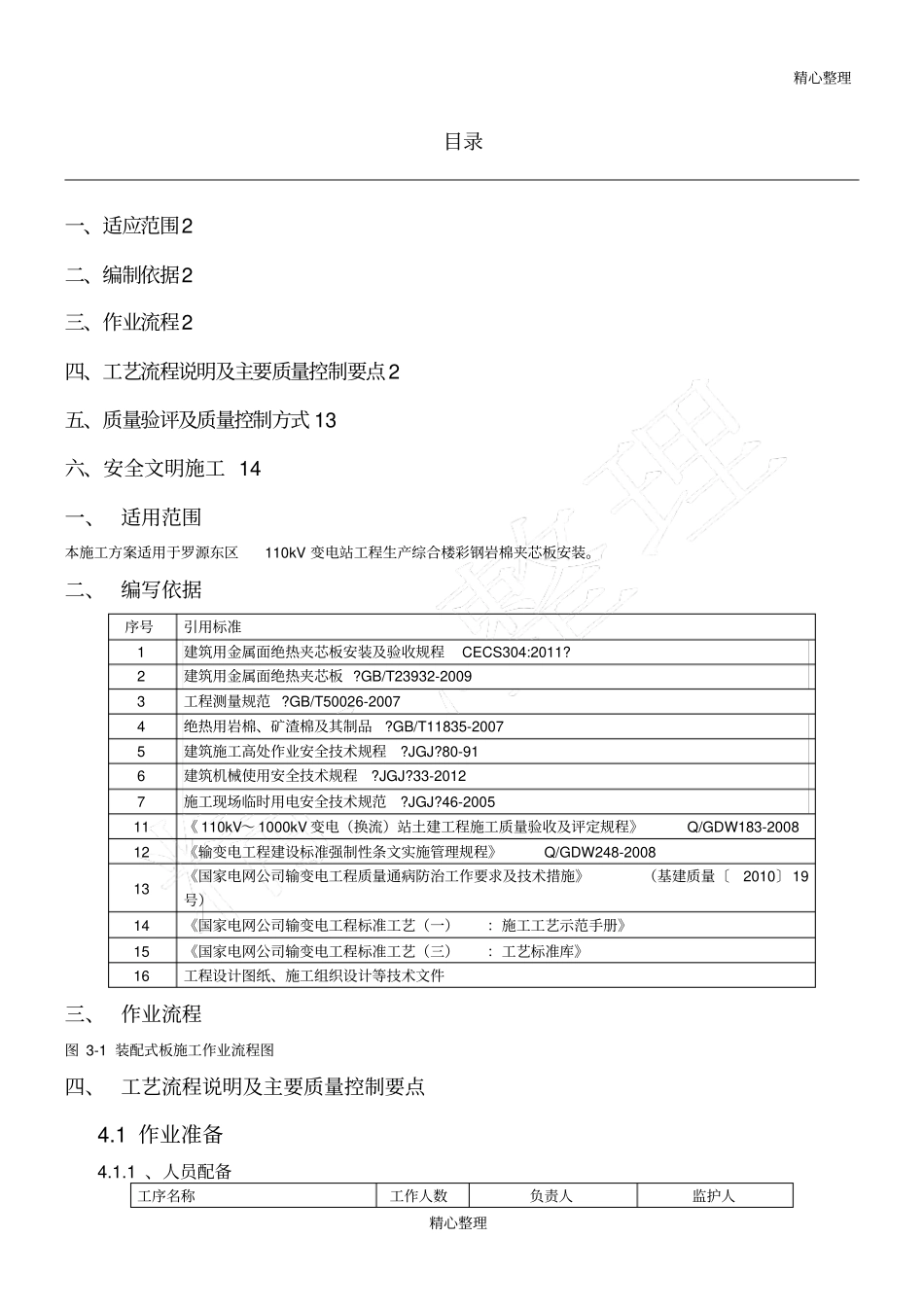 装配式板安装施工方案_第1页