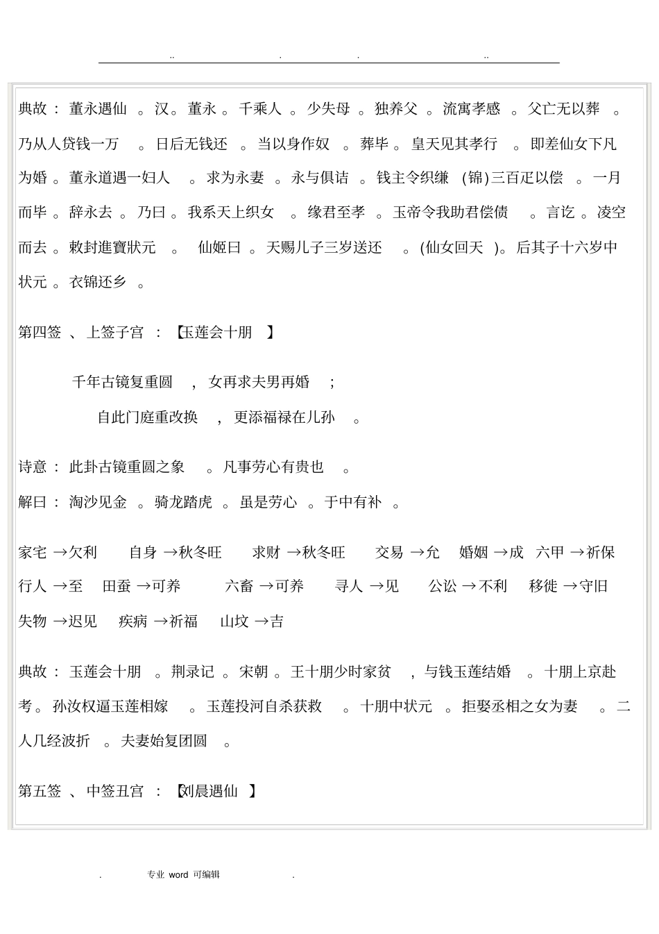 观音灵签签词解_第3页