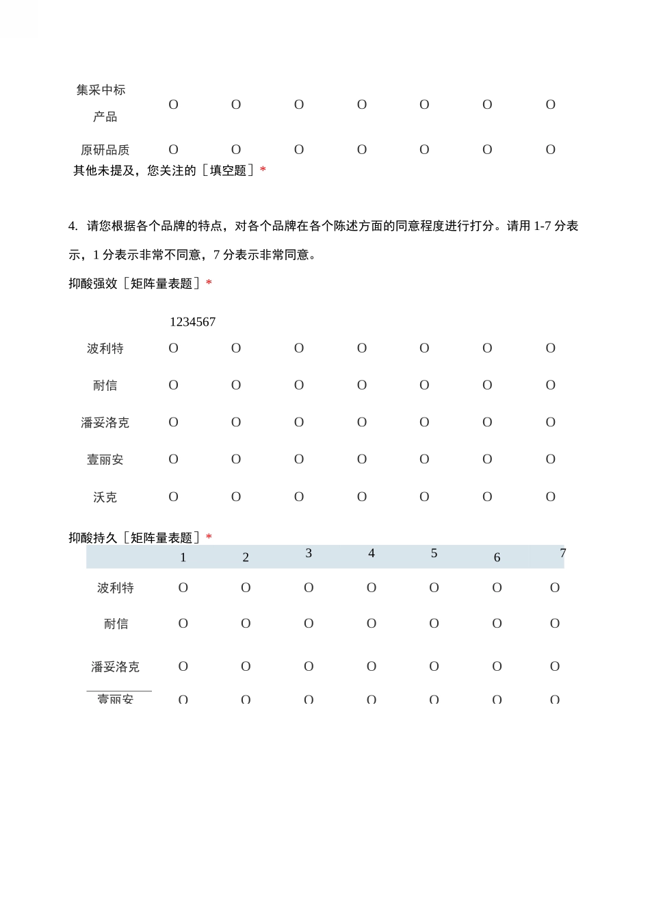 消化道疾病观念调研问卷_第3页