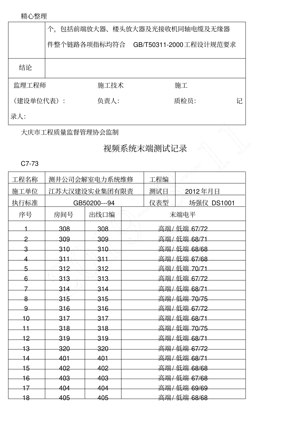 视频系统末端测试记录_第3页