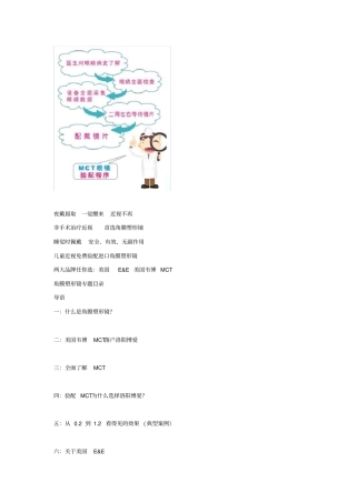 角膜塑形镜专题