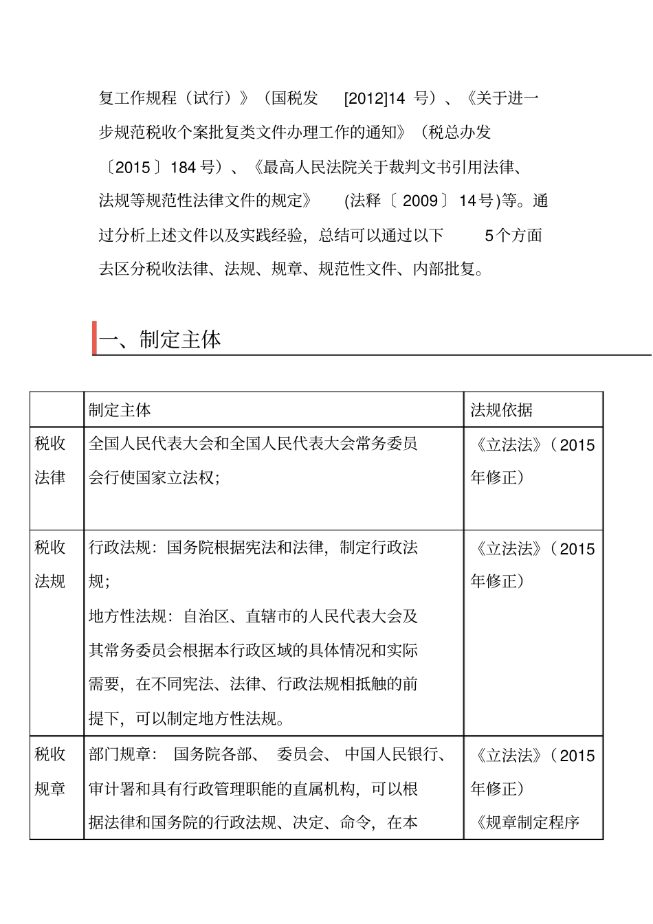 记住这5点,彻底弄清税收法律文件性质和效力层级关系_第2页