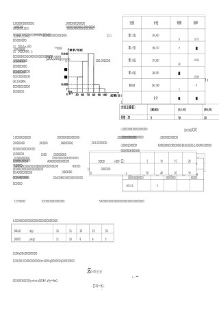 概率统计大题目