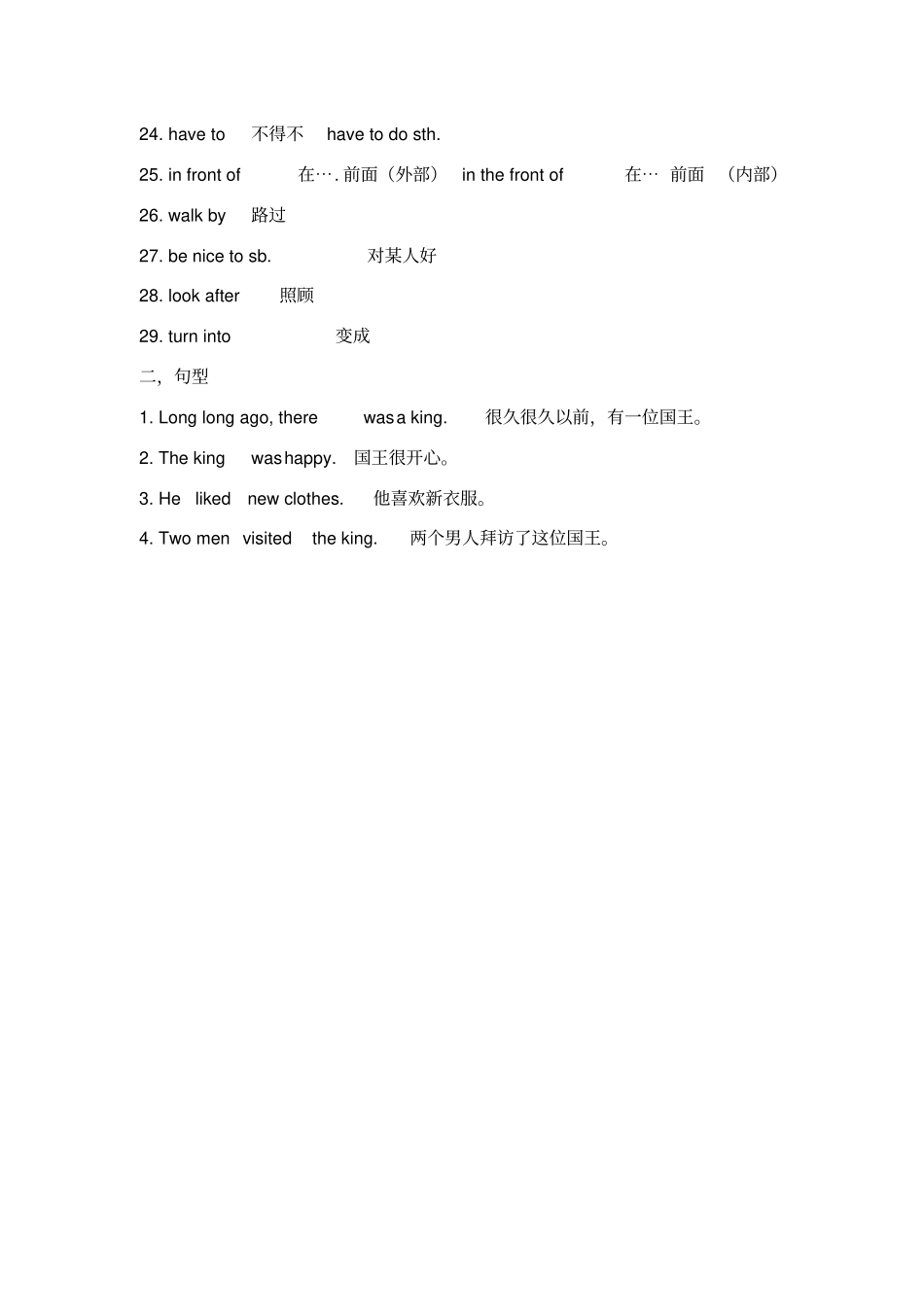 译林英语六年级上册词组复习_第2页