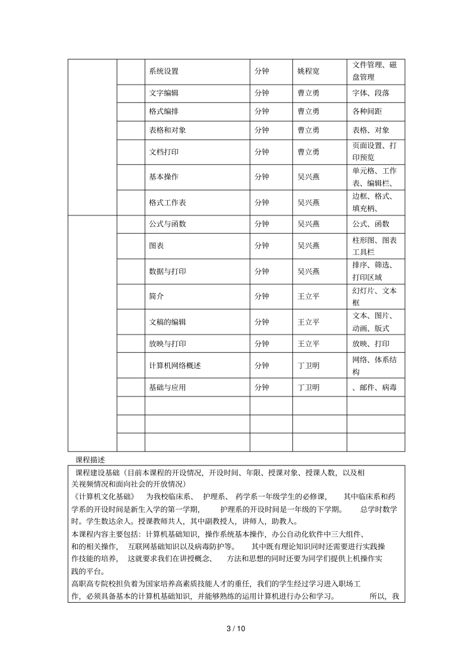 课程建设类项目推荐表_第3页