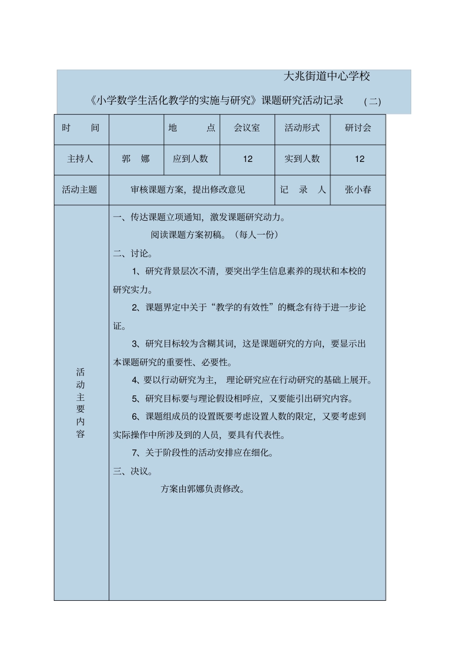 课题研究活动记录_第2页