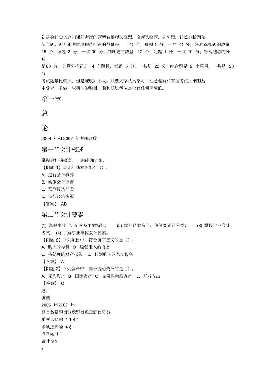 财务管理初级会计实务试题及答案70_第1页