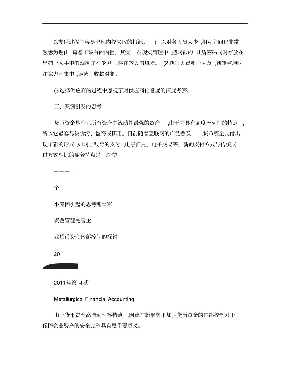 货币资金内部控制案例概要_第2页